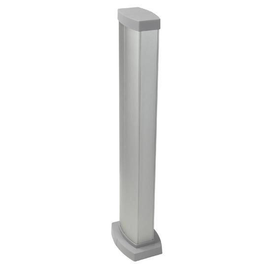Фото №2 Snap-On мини-колонна алюминиевая с крышкой из алюминия, 2 секции, высота 0,68 метра, цвет алюминий (653024)