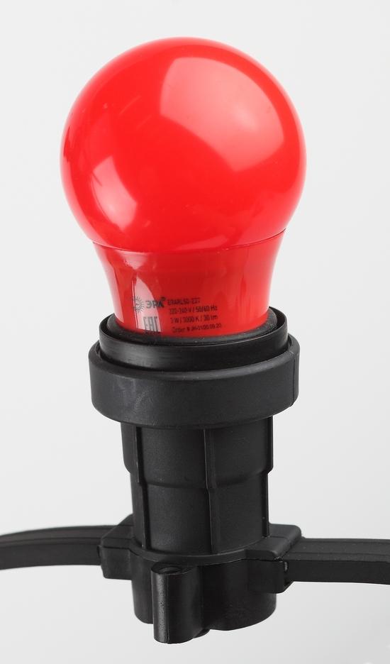 Фото №5 Лампа светодиодная для Белт-Лайт  диод. груша красн., 13SMD, 3W, E27ERARL50-E27 ЭРА LED A50-3W-E27 ЭРА (Б0049580)