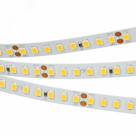 Фото №2 Лента LED RT 2-5000 24V Warm3000 2x (2835, 160 LED/m, LUX) (ARL, 12 Вт/м, IP20) (024538(2))