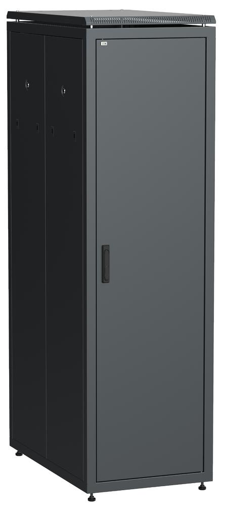 Фото №2 Шкаф сетевой 19дюйм LINEA N 33U 600х1000 мм металлические двери черный (LN05-33U61-MM)