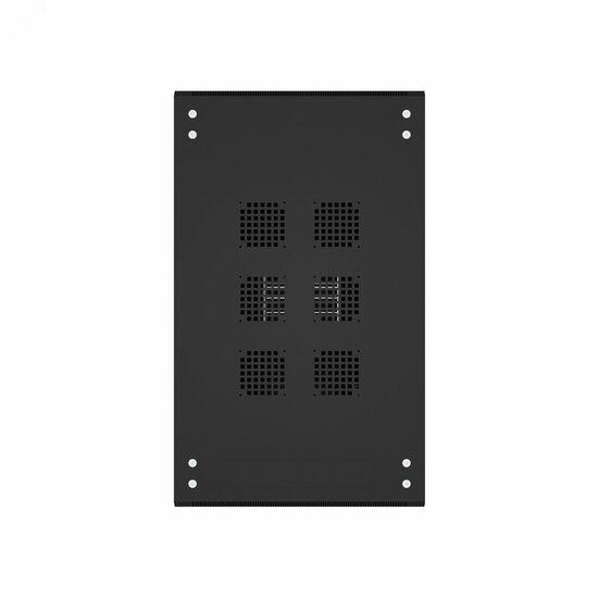 Фото №5 Шкаф напольный универсальный серверный NTSS R 32U 600х1000мм, 4 профиля 19, двери стекло и сплошная металл, боковые стенки съемные, регулируемые опоры, разобранный, черный RAL 9005 (NTSS-R32U60100GS-BL)