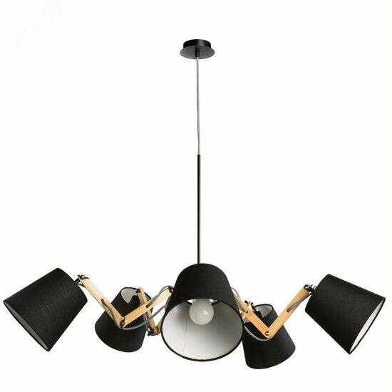 Фото №2 Люстра Arte Lamp PINOCCHIO A5700LM-5BK (A5700LM-5BK)