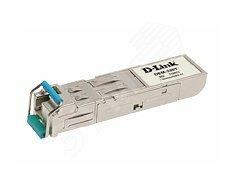 Фото №2 WDM SFP-трансивер с 1портом 1000Base-BX-U (Tx:1310нм, Rx:1550 нм) для одномодового оптического      кабеля (до 10 км) (330R/10KM/A1A)