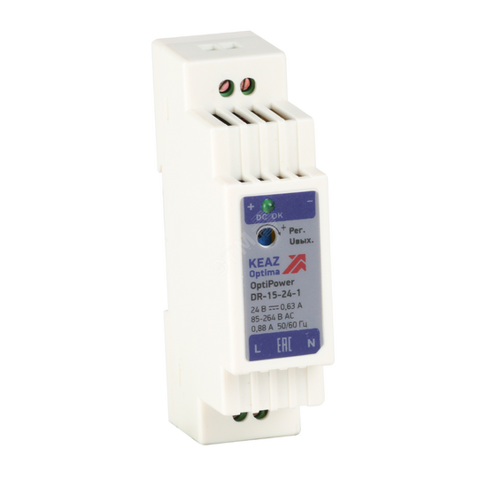 Фото №2 Блок питания OptiPower DR-15-24-1 (284543)