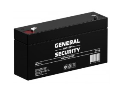 Фото №2 Аккумулятор GSL 6В 3,2Ач (GSL3.2-6 GENERAL SECURITY)