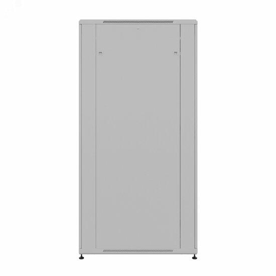 Фото №5 Шкаф напольный универсальный серверный NTSS R 32U 600х1000мм, 4 профиля 19, двери перфорированная и сплошная металл, боковые стенки съемные, регулируемые опоры, разобранный, серый RAL 7035 (NTSS-R32U60100PD)