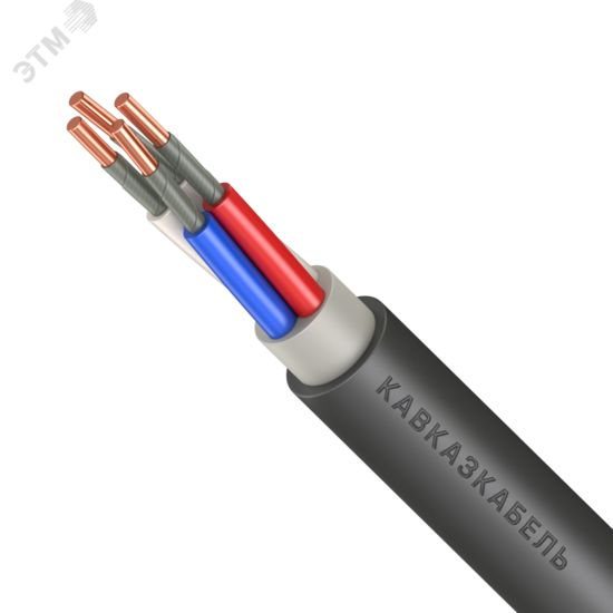 Фото №2 Кабель контрольный КВВГнг(А)-FRLS 4Х1.5 ТРТС