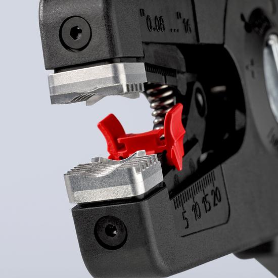 Фото №3 Стриппер автоматический PreciSTrip16  c кабелерезом быстросменный блок ножей зачистка: 008 - 16 мм (AWG 28 - 5) L-195 мм KN-1252195 (KN-1252195)