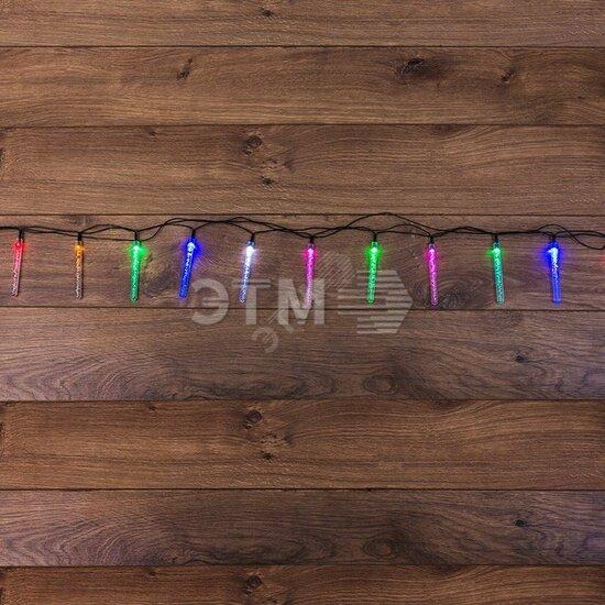 Фото №2 Гирлянда домашняя светодиодная Палочки с пузырьками 20 палочек, цвет: мультиколор, 2 метра (303-037)