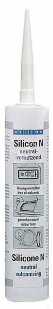 Фото №2 Силикон нейтральный Silicon N (310мл) герметик высокостойкий бесцветный матовый (wcn13400310)