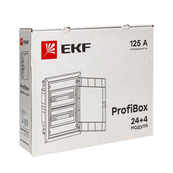 Фото №3 Щит слаботочный встраиваемый ProfiBox'' 513х403х105 IP41 EKF PROxima (profibox-m-24+4)