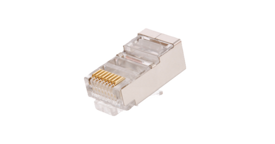 Фото №2 Коннектор RJ45/8P8C Кат.5e универсальный под 0 47-0 51мм экран. 1000шт (EC-UP8P8C-SD-003-TR-1000)