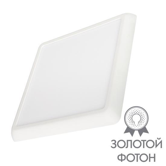 Фото №2 Светильник CL-FIOKK-S180x180-12W Day4000-MIX (WH, 120 deg, 230V) (Arlight, IP44 Пластик, 3 года) (034470)