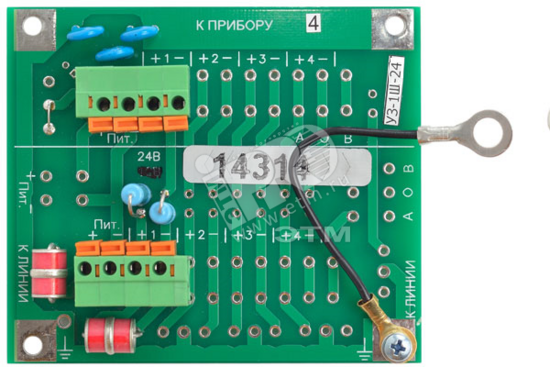 Фото №2 Модуль УЗ-1Ш-24 грозозащита (УЗ-1Ш-24)