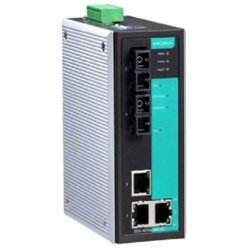 Фото №2 Коммутатор Ethernet switch 3 10/100BaseTx ports 2 многорежимный 100Fx (EDS-405A-MM-SC-T)