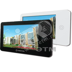 Фото №2 Монитор домофона NEO (white) Vizit цветной TFT LCD 7 сенсорный экран hands-free 210х116х25мм (NEO white Vizit)