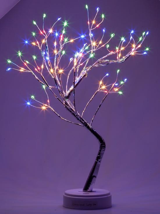 Фото №2 Светодиодная новогодняя фигура Дерево c самоцветами 36 microLED, 3АА, IP20 ЕGNID - 36MC ЭРА (Б0056009)