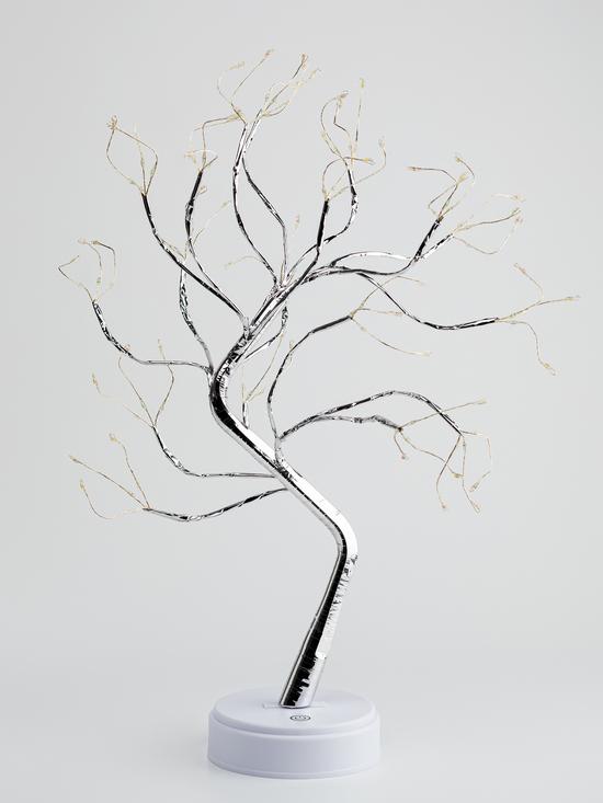 Фото №5 Светодиодная новогодняя фигура Дерево c самоцветами 36 microLED, 3АА, IP20 ЕGNID - 36MC ЭРА (Б0056009)