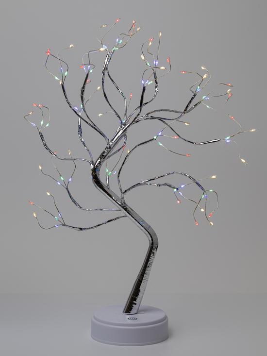 Фото №6 Светодиодная новогодняя фигура Дерево c самоцветами 36 microLED, 3АА, IP20 ЕGNID - 36MC ЭРА (Б0056009)