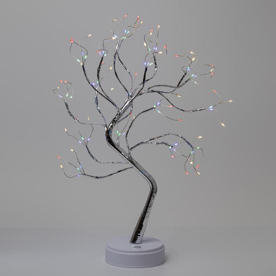 Фото №9 Светодиодная новогодняя фигура Дерево c самоцветами 36 microLED, 3АА, IP20 ЕGNID - 36MC ЭРА (Б0056009)