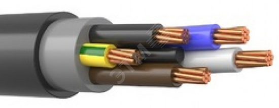 Фото №2 Кабель силовой ППГнг(А)-HF 5х25,0 мк (N,PE) - 1,0 ТРТС