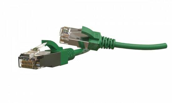 Фото №2 Патч-корд PC-LPT-SFTP-RJ45-RJ45-C6A-1M-LSZH-GN S/FTP категория 6a1 м зеленый (445810)