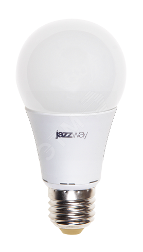 Фото №2 Лампа светодиодная LED 11w E27 теплый матовый груша Jazzway (1033208)
