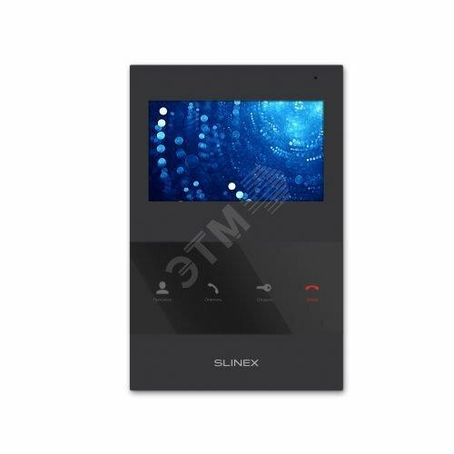 Фото №2 Видеодомофон цветной SLINEX SQ-04 Black (SLINEX SQ-04  Black)