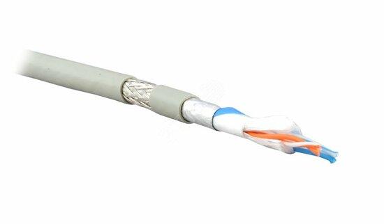 Фото №2 Кабель для интерфейса RS-485 2x2x24 AWG (7х32) многожильный PVC(305 метров) (9842.00305)