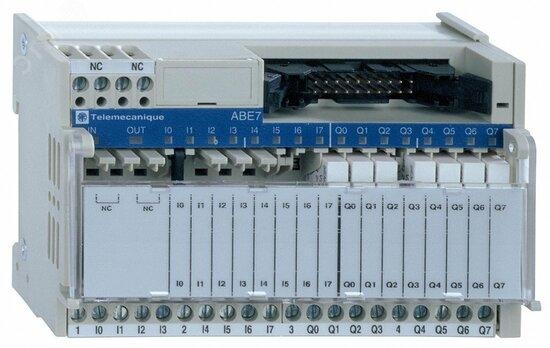 Фото №4 База с 16 съемными реле 5мм 1NO групп 4 канала+2 (ABE7R16M111)