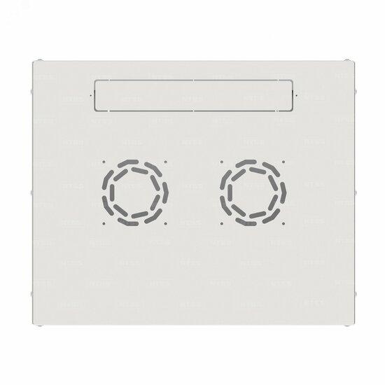 Фото №5 Шкаф настенный телекоммуникационный NTSS LIME 12U 550х450х635мм, 2 профиля 19, дверь сплошная металл, боковые стенки несъемные, разобранный, серый RAL 7035 (NTSS-WL12U5545FD)