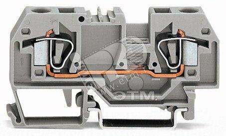 Фото №2 Клемма 2-проводная проходная (282-904)