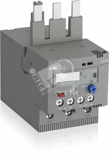 Фото №2 Реле перегрузки тепловое TF65-60 диапазон уставки 50.0 - 60.0А (1SAZ811201R1006)