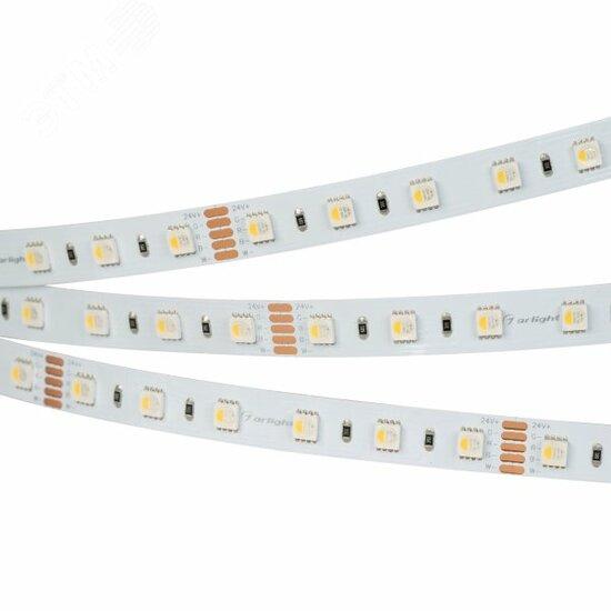 Фото №2 Лента LED RT 2-5000 24V RGBW-One Warm 2x (5060, 300 LED, LUX) (ARL, 19.2 Вт/м, IP20) (019152(2))