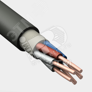 Фото №2 Кабель контрольный КВВГЭнг(А)-LS 5х1.5ТРТС