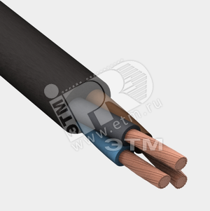 Фото №2 Кабель силовой КГТП-ХЛ 3х2.5+1х1.5 ТРТС
