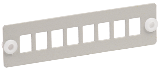 Фото №2 Панель для восьми оптических адаптеров SC/LC-Duplex в 19' кросс (FOBX-P8-SC)