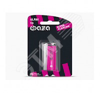 Фото №2 Элемент питания, крона 6LR61 ФАZА Super Alkaline, блистер, 1шт. (2858412)