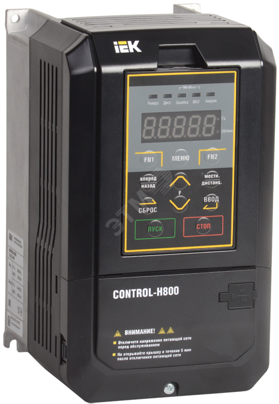 Фото №2 Преобразователь частоты CONTROL-H800 380В 3Ф 5.5-7.5 kW (CNT-H800D33FV055-075TE)