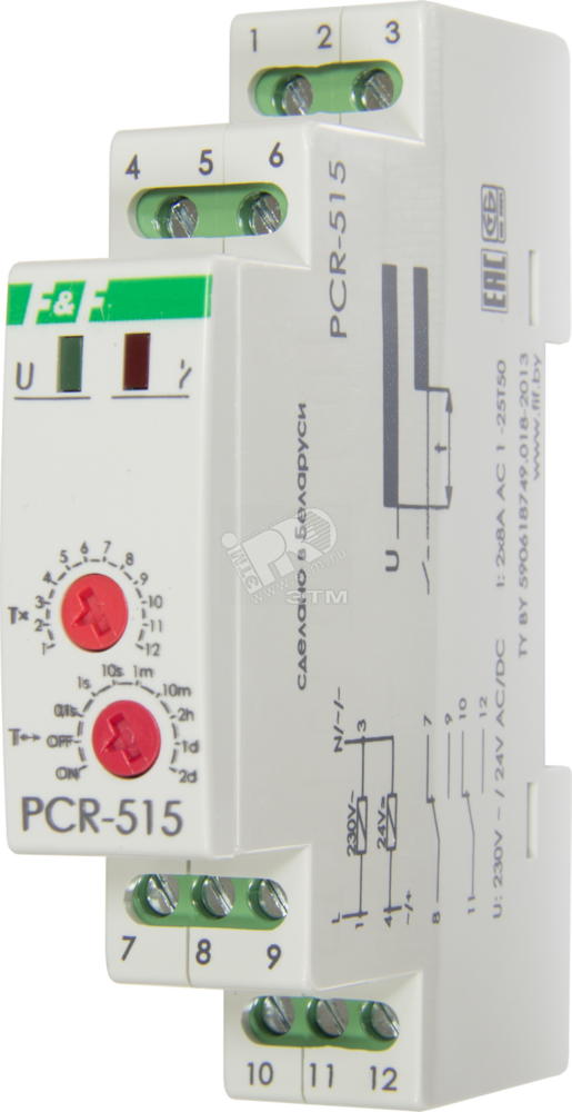 Фото №2 Реле времени PCR-515 (EA02.001.006)