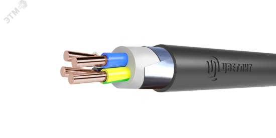 Фото №2 Кабель силовой ВБШвнг(А)-LS 4х1.5ок(PE)-1 ТРТС