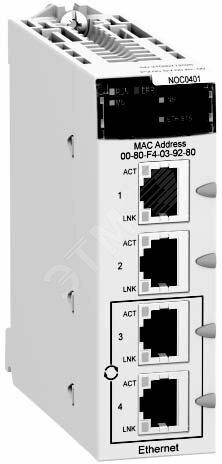 Фото №2 Модуль M340 ETHERNET-IP и Modbus TCP (BMXNOC0401)