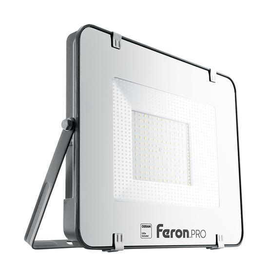 Фото №2 Прожектор светодиодный ДО-150w 6400К 15000Лм IP65 черный Feron.PRO (LL-1000)