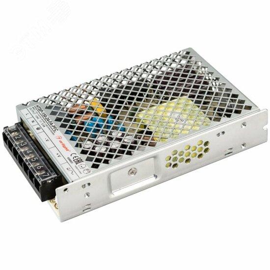 Фото №2 Блок питания HTSP-150-24-FA-PFC (24V, 6.5A, 150W) (Arlight, IP20 Сетка, 3 года) (026857)