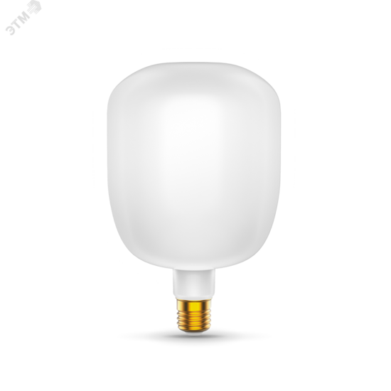 Фото №2 Лампа светодиодная LED 9 Вт 890 Лм 4100К белая Е27 V140 milky Filament Gauss (1015802209)