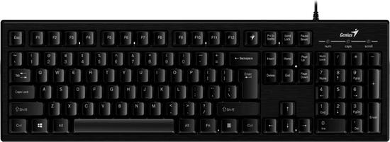 Фото №2 Клавиатура Smart KB-101  USB, 105 клавиш, черный (31300006414)