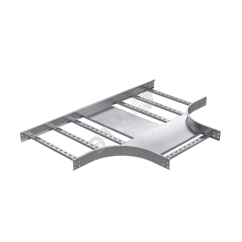Фото №2 Т-отвод лестничный 50х200, R 600, 1,5 мм, AISI 304 (ILTM6520C)