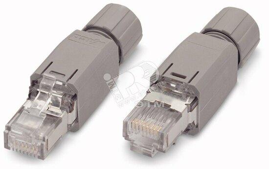 Фото №2 Штекер Ethernet RJ45 (750-975)