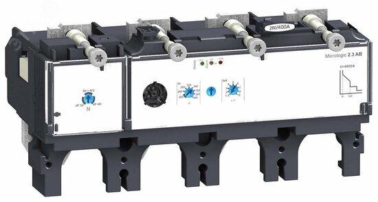 Фото №5 Расцепитель 4П 4Т MICR.2.3AB 400A РАСЦ.ДЛЯ NSX400/630 (LV434557)