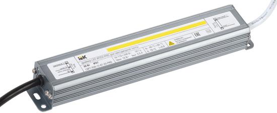 Фото №2 Драйвер светодиодный LED 30w 12v IP67 блок-шнур (LSP1-030-12-67-33-PRO)